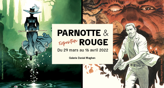 Exposition Joel Parnotte et Corentin Rouge, du 29 mars au 16 avril 2022, � la galerie Daniel Maghen