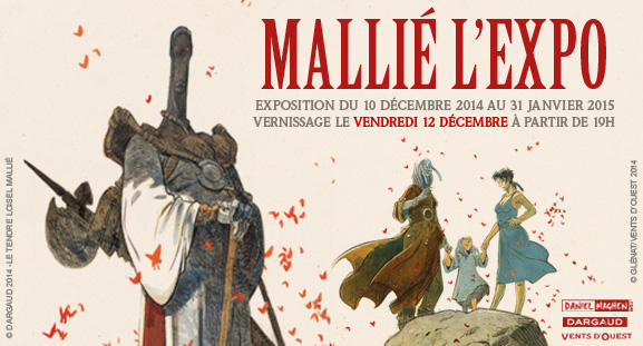 Exposition Vincent Malli�, du 10 d�cembre 2014 au 10 janvier 2015